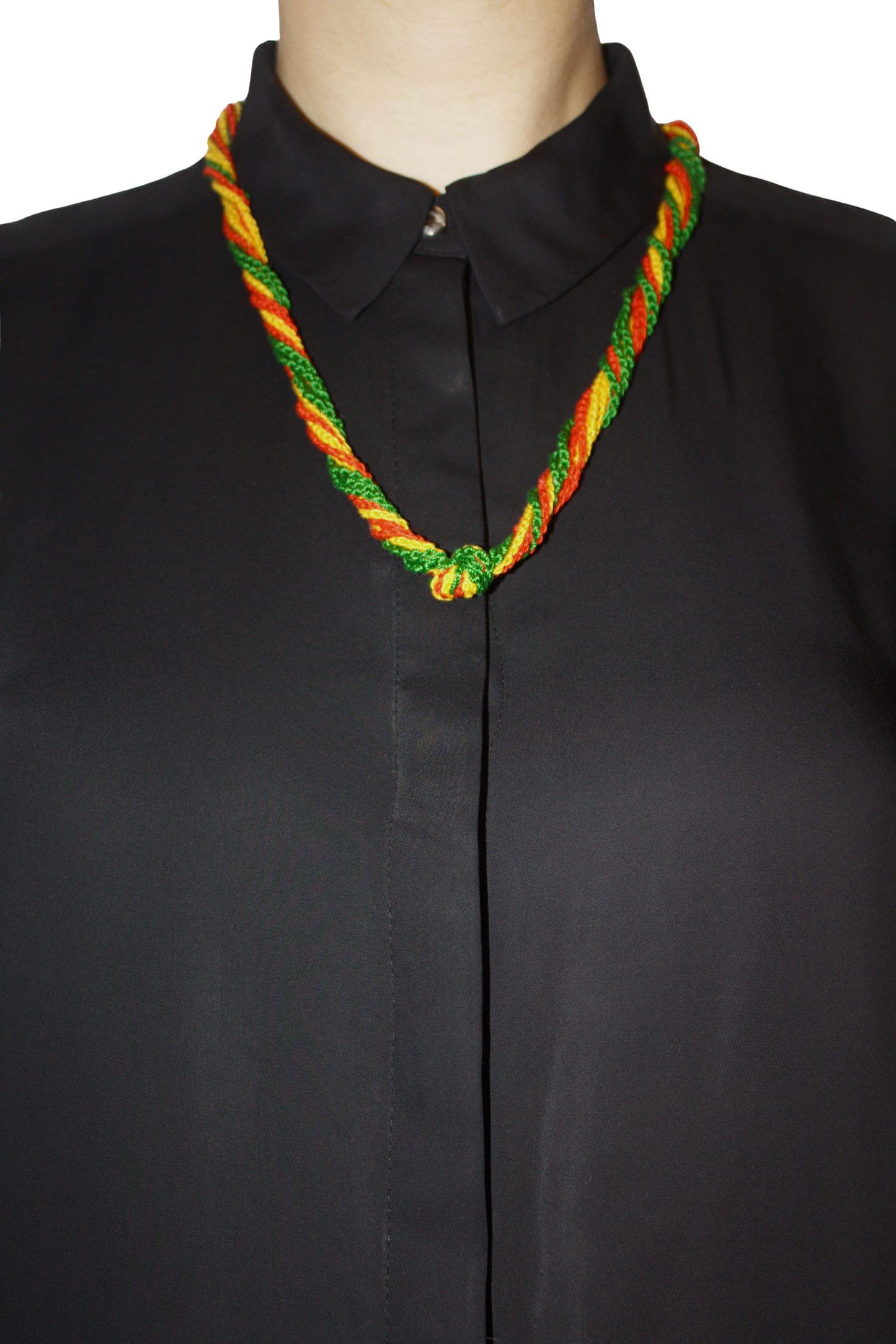 Colar Trança Tropical