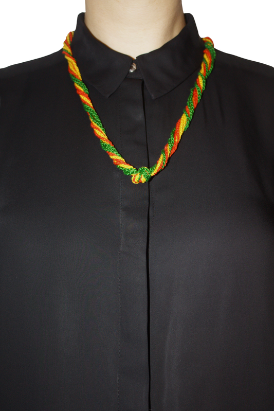 Colar Trança Tropical